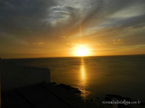 Punta del Este: Sol indo embora na Casapueblo