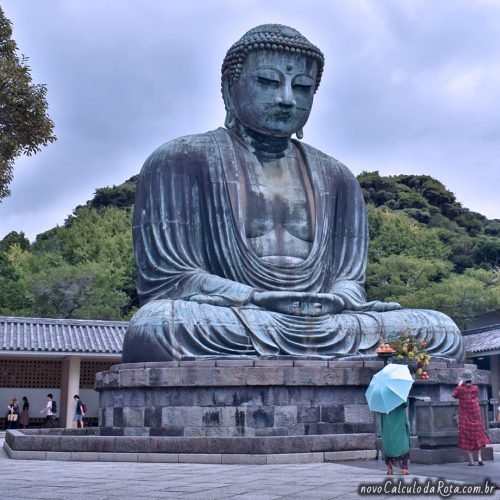 O Buda Gigante, Daibutsu, em Kamakura