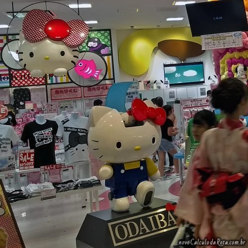 Loja da Hello Kitty em AquaCity - Odaiba