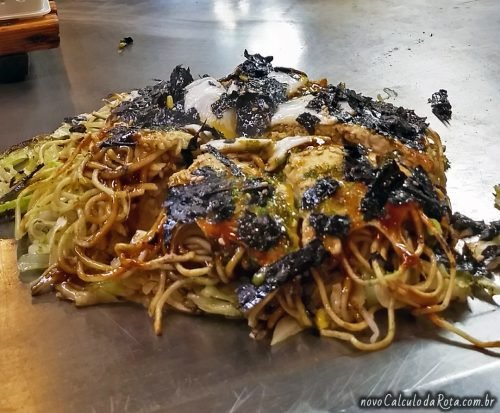 Roteiro por Hiroshima: Okonomiyaki - o prato mais típico