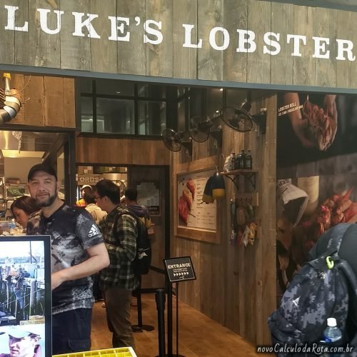 Luke's Lobster - Sanduíche de lagosta em Osaka