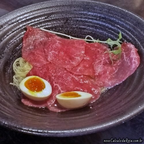 Kobe Beef Lamen em Osaka