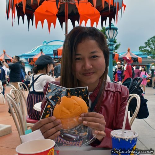 Lanche de Halloween na Tokyo Disney