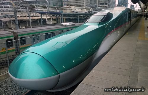 Trem bala do Japão: o Shinkansen Hayabusa