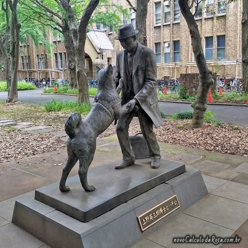 A nova estátua de Hachiko e a felicidade do reencontro!