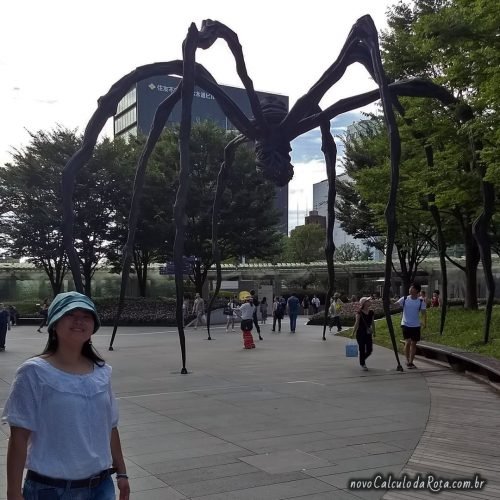 Roppongi Hills: A aranha de Louise Bourgeois: Manan!