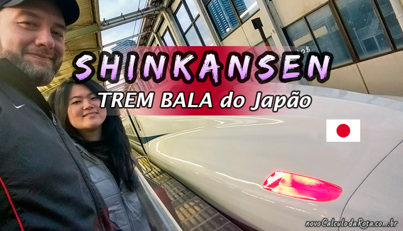 Shinkansen, o trem-bala do Japão!