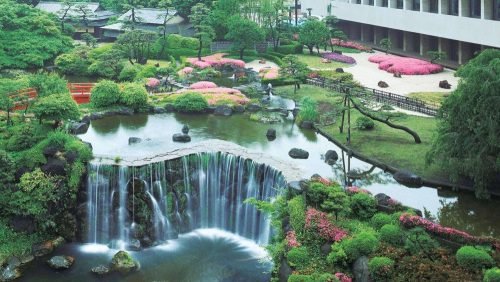 Jardim japonês do Hotel New Otani